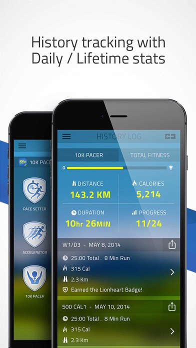10K Forever: run pace training Screenshot 5
