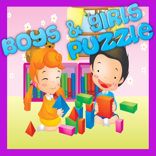 Cutey Boys And Girls Jigsaw Puzzle iOS App