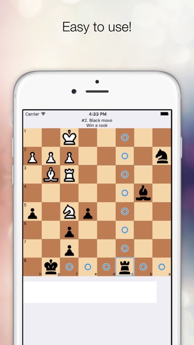 Chess Tactic 2 - interactive chess training puzzle. Part 2 screenshot 2