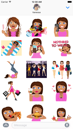 Eva – Sassy Emoji Stickers(圖2)-速報App