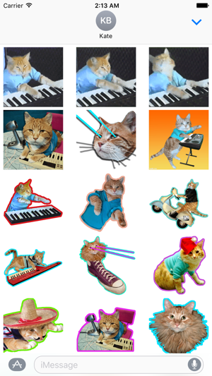 Keyboard Cat Stickers!(圖2)-速報App