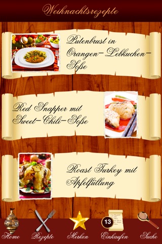 Weihnachts-Rezepte - Weihnachtsmenü & Rezepte screenshot 4