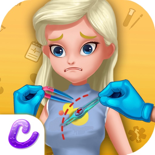 Lady Cardiac Emergency - Kids Salon Game icon