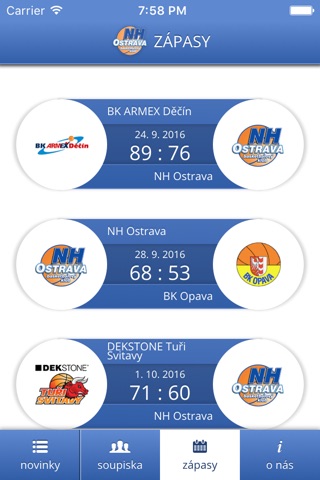 NH Basket Ostrava screenshot 4