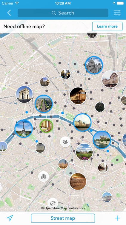 Paris Offline Map & City Guide