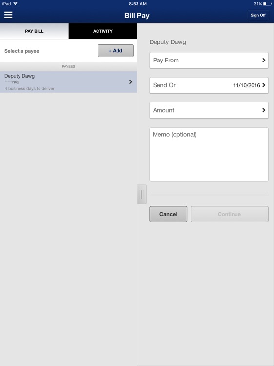 LANB Mobile Banking for iPad screenshot-3