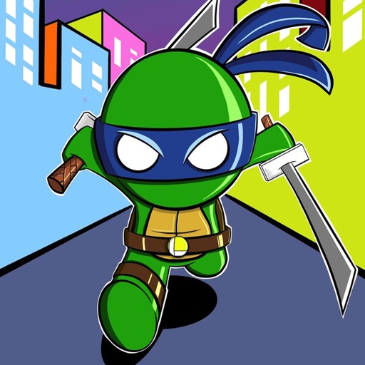 Fighter Run - Teenage Mutant Ninja Turtles Version iOS App