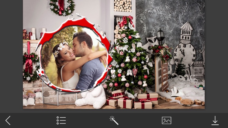 Holiday Christmas Frame - Filter and Frames screenshot-3