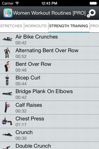 Strength Workout Routines for Women & Exercises screenshot 2