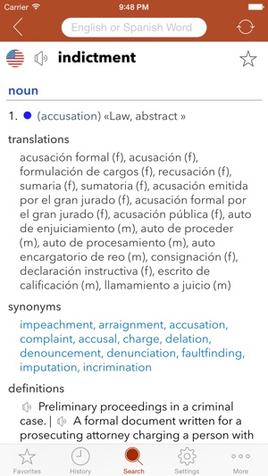 Spanish Legal Dictionary(圖3)-速報App