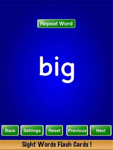 Sight Words Flash Cards ! - náhled