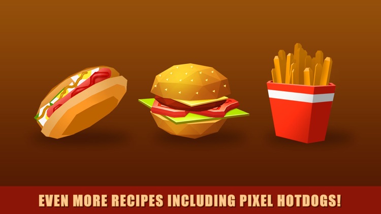 Pixel Burger Simulator 3D - 2 Full