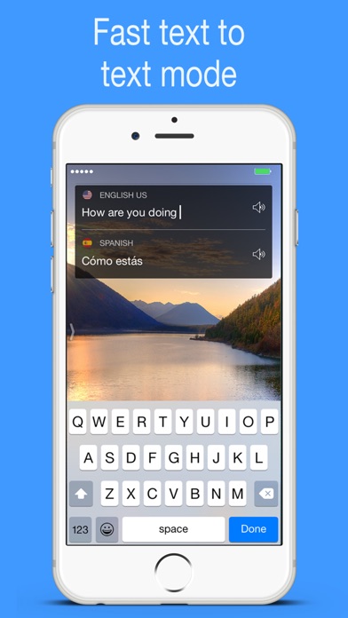 myTranslator.io: Real Time Language and Text Translator with Speech and Dictionary Screenshot 3