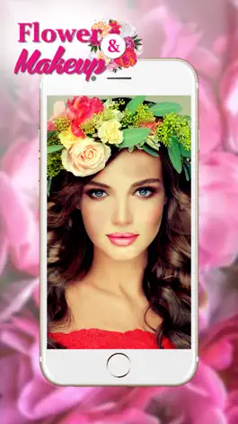 Game screenshot Flower Crown Style Pic Editor: Makeup & Hair Salon apk