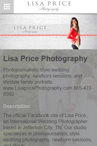 Lisa Price Photography screenshot 2