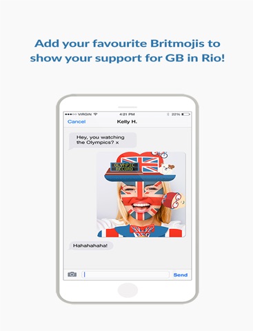 Britmoji - British emoji-stickers! screenshot 3