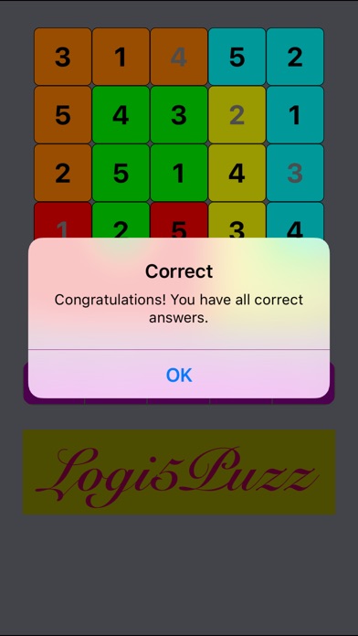 Logi5Puzz 5x5 Jigsaw Sudoku 
