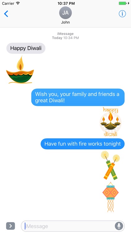 Diwali Greetings Sticker Pack screenshot-4