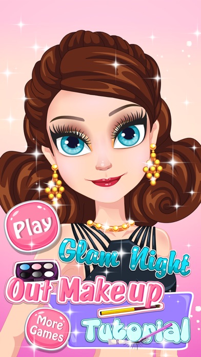 Glam Night Out Makeup Tutorial - Girls Beauty Salon Games screenshot 4