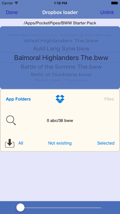 Bagpipes training with PocketPipes screenshot-4