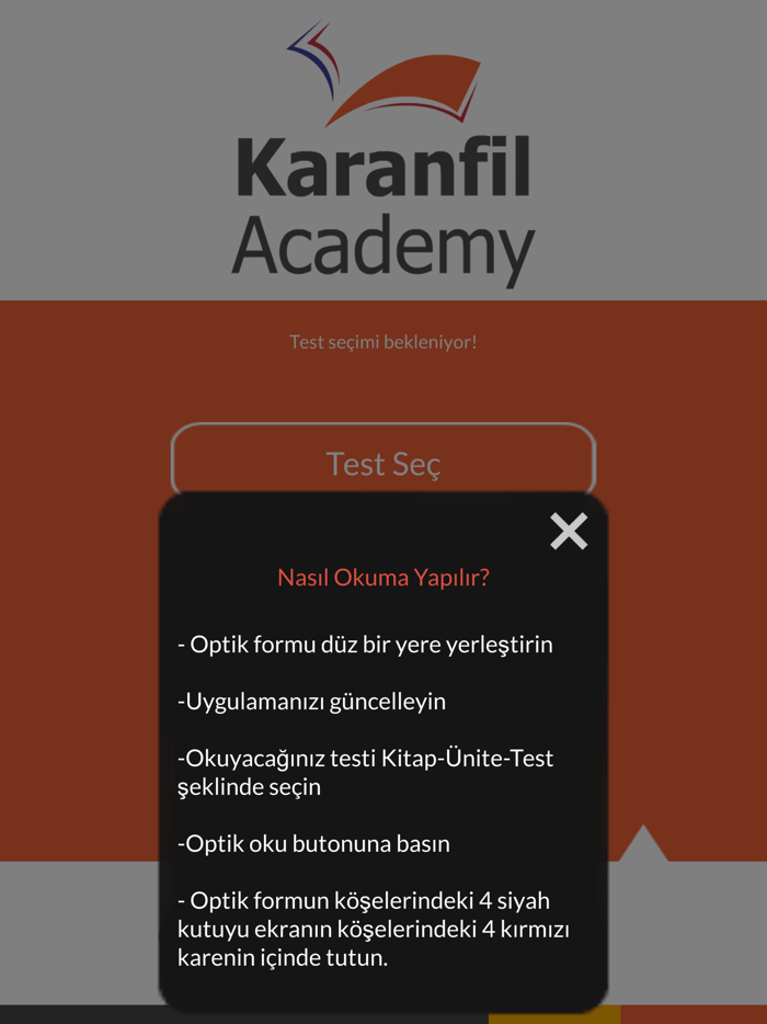 Karanfil Optik Okuma