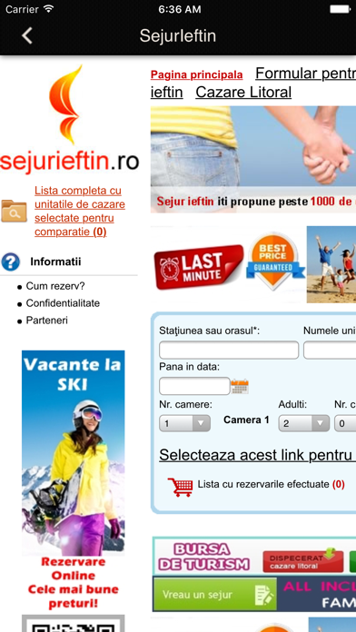 Screenshot #3 pour Sejurieftin.ro