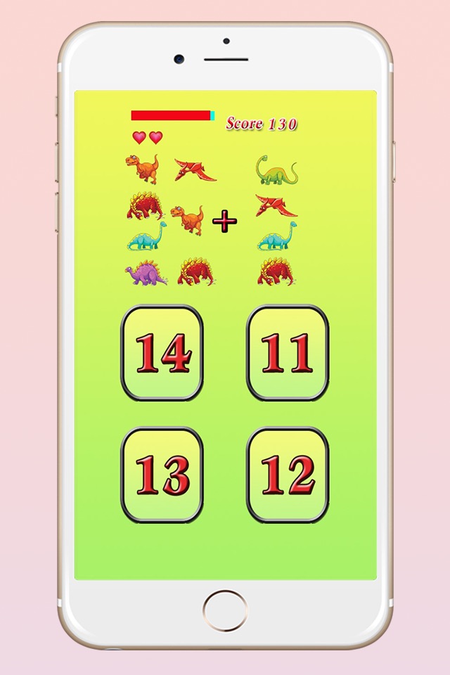 Dinosaur Kindergarten Learning Game for Free App screenshot 4