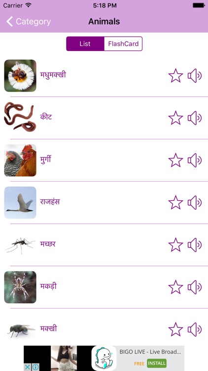 Learn Hindi by Picture and Sound