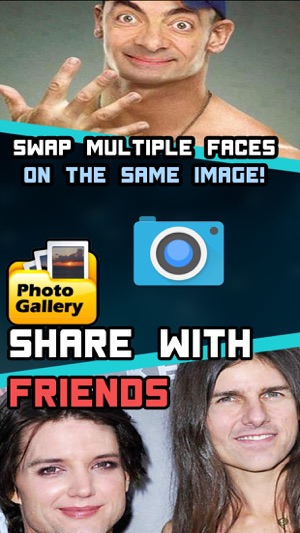 Face swap - Famous edition multi face sw