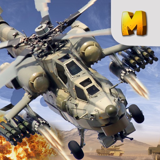 Apache Gunship Heli Battle 3D