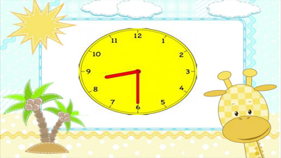 How to cancel & delete Tell the Time - Baby Learning English Flash Cards from iphone & ipad 1