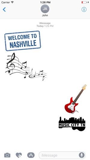 Nashville Tennessee Stickers