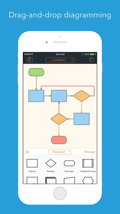 Lucidchart - Flowchart, Diagram & Visio Viewer screenshot-0