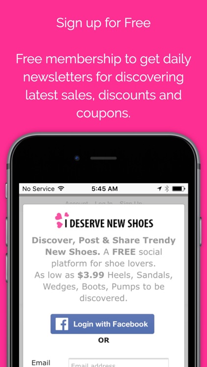 I deserve sale new shoes website