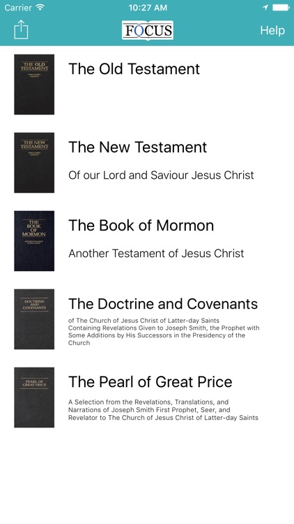 Scriptures In Focus - Speed Read and Focus on the Book of Mormon and Bible