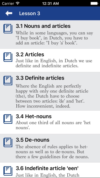 Dutch Grammar - Improve your skill screenshot-3