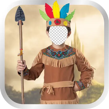 Red Indians Costumes Photo Montage Читы