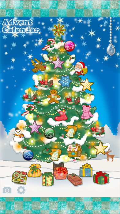 クリスマスツリー かわいいミニゲームで楽しむアドベントカレンダーアプリ Iphoneアプリ Applion