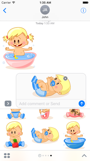 Child Cute Sticker Pack 02(圖3)-速報App