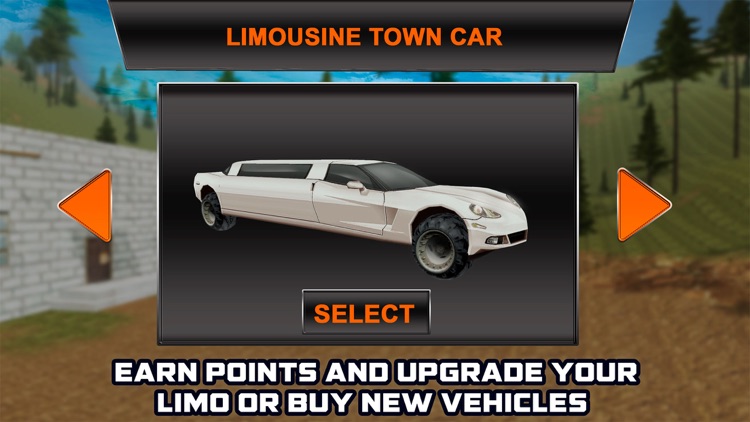 Offroad Hill Limo Driving Simulator 3D screenshot-3