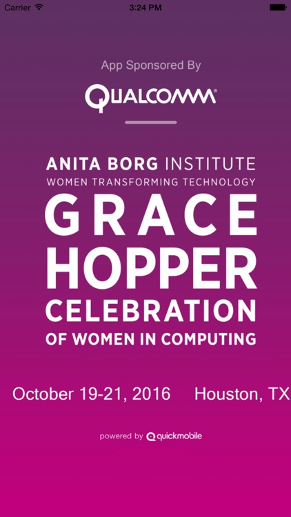 Grace Hopper Celebration 16