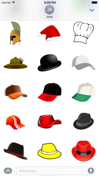 Hat Sticker Pack - Fun screenshot-3