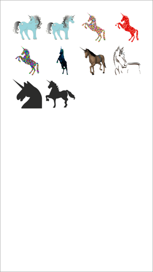 Unicorn Two Sticker Pack