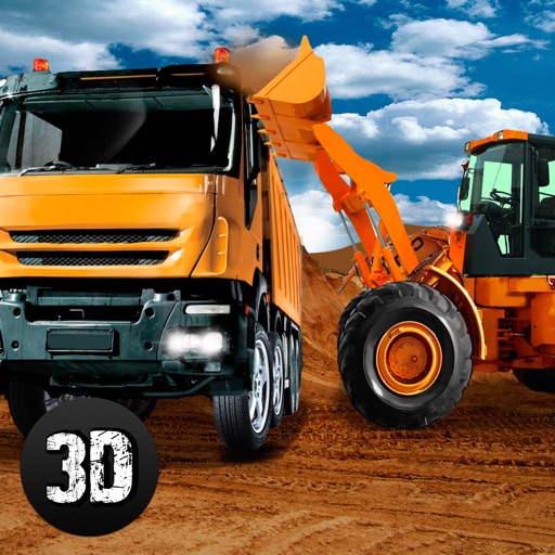 Loader & Dump Truck Excavator Simulator Full Icon