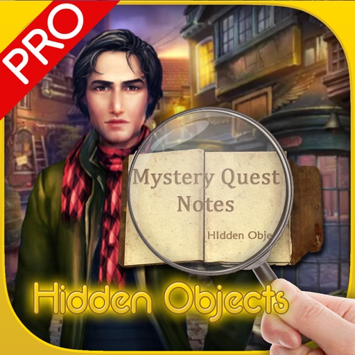 Mystery Quest Notes - Hidden Objects Pro icon