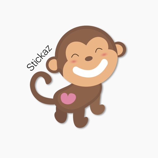 Funny Monkey Stickaz icon