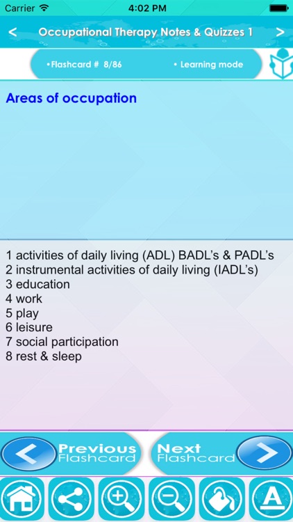 Occupational Therapy Exam Review : Quiz & Concepts