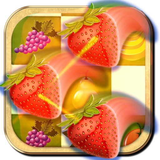 Crazy fruit link crush - fruits puzzle game free Icon