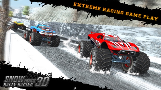 Winter Monster Truck Racing Rally 2017: Auto Race(圖5)-速報App