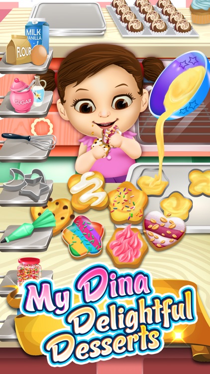 My Dina Food Maker Cooking Kids Games Free